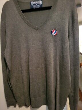 Grateful Dead Sec 119 V Neck Sweater